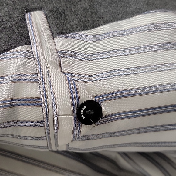 SANDRO | Grey Wool Blend Blazer - Picture 6 of 14